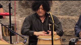 Berklee Batá Ensemble AfroCuban Percussion Faculty amp Students [upl. by Rimidalv]