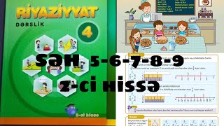 4CÜ SİNİF RİYAZİYYAT 2Cİ HİSSƏ SƏHİFƏ 56789 YADA SAL BƏRABƏR KƏSRLƏR [upl. by Alemrac]