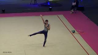 Güise Martín Cto Rítmica Masculina Euskalgym 2018 [upl. by Arinaj]