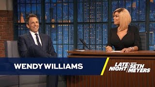 Wendy Williams Hosts Late Night with Seth [upl. by Nalat]