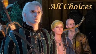 Reason of State  All Choices  WItcher 3  New Game  Part 106 [upl. by Egedan]