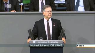 Michael Schlecht DIE LINKE Streikrecht einschränken Ausweiten [upl. by Agni]