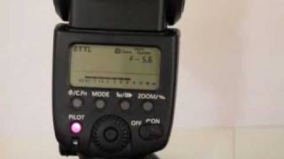 Canon 580EX II Flash 8 [upl. by Algar565]