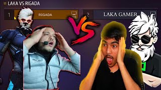 LAKA GAMER VS RIGADA  M1887 VS M1887  WHO IS THE KING OF ONE TAP SHOTGUN [upl. by Ainattirb]