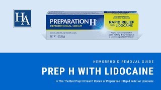 Review of Preparation H Rapid Relief With Lidocaine  Is This The Best Preparation H Cream [upl. by Leanatan]