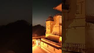 Beautiful 😍 sunset 🌇 view of jag Mandir from Udaipur City palace shorts udaipur jagmandir lake [upl. by Aneel]