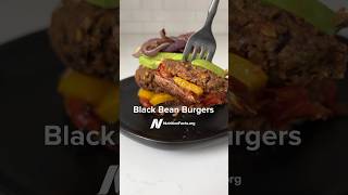 Black Bean Burgers from the How Not to Die Cookbook nutritionfactsorg [upl. by Ahsiekrats]