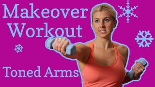 Arm Workout with Weights  3 lb dumbbells  WORKOUT [upl. by Anerec]