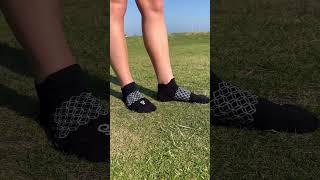 Merino Wool Trainer Socks by hipSwan UK  great for golf tennis hiking cycling and everyday use [upl. by Etnaled]