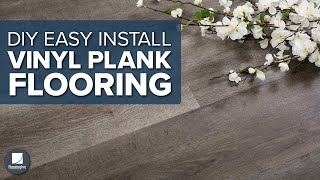 Easy Vinyl Flooring Installation  DIY for Beginners [upl. by Hersch540]