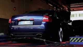 RS6 4B 6speed VL stage 1 Dyno 2s Perfomance [upl. by Jerroll]