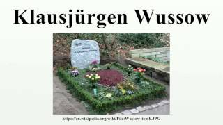 Klausjürgen Wussow [upl. by Nednerb670]