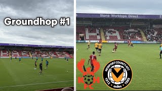 Harriers Doninate The County  20  Kidderminster VS Newport County Vlog [upl. by Kurys]