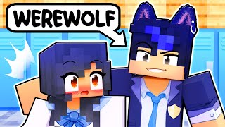 The NEW WEREWOLF in Minecraft School [upl. by Ojeitak]