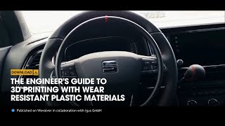 3D printing for the automotive industry with durable wearresistant materials 3dprinting [upl. by Ynaiffit]