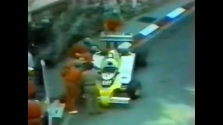 Eddie Cheever vs Didier Pironi Collision F1 Monaco GP 1981 by magistar [upl. by Yrannav]