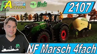 LS22 2107 Kleegras Ballen pressen und sammeln Landwirtschafts Simulator 2022 LetsPlay gameplay [upl. by Noled]