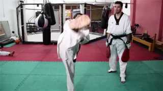 Bandal Chagui Tutorial Taekwondo WTF [upl. by Amikay741]