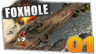 Foxhole 01  Einsteigertipps und erste Gefechte  Lets Play Foxhole Gameplay deutsch german [upl. by Neenaj]