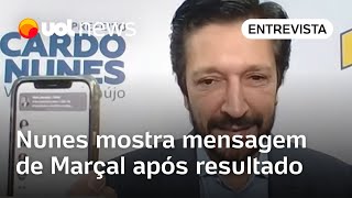 Nunes mostra mensagem de Pablo Marçal após resultado das eleições Uma palminha vou responder [upl. by Wier]