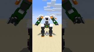 SURPRISE EGG  Mecha Edition minecraft shorts [upl. by Tiffi158]