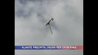 Aliante precipita paura per un 58enne [upl. by Hansel]