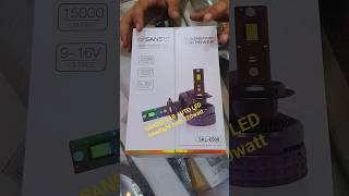 SANSUI CAR AUTO LED headlight bulb 220watt viralvideo [upl. by Blisse676]