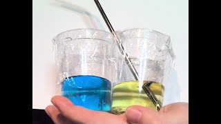 Demo  Bromothymol Blue Indicator [upl. by Ahsac]