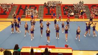 Benton Middle School Cheer [upl. by Nofpets]