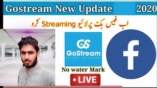 Livestream on Facebook Page  How to use GoStream without Watermark FACEBOOK PAGE TIPS amp TRICKS [upl. by Ayatahs]