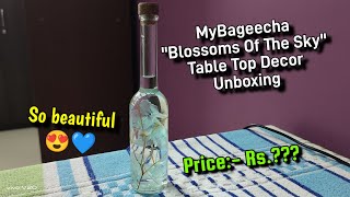 My Bageecha Blossoms Of The Sky Preserved Tabletop Unboxing And Review [upl. by Nuahsak]