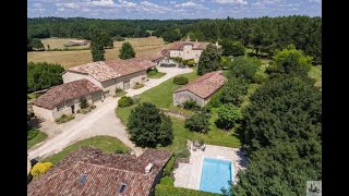 Manoir entouré de 44ha 30 min Au Sud de Bergerac  Monpazier [upl. by Gottwald]