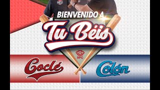 Coclé vs Colón  Jornada del Béisbol Juvenil [upl. by Barney]