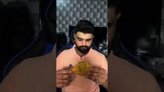 HOW TO EAT SAMOSA IN RIGHT WAY  shorts youtubeshorts funny trending viralvideo food fun 4k [upl. by Stanway434]