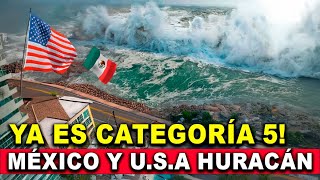 Monstruo de categoría 5 Pasa por México y llega a Estados Unidos Horror en Yucatán Y Florida [upl. by Hsima428]