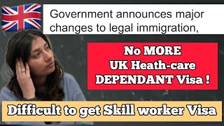 UK Government’s shocking 5 plan for immigration  healthcare dependent ban [upl. by Ehsiom681]