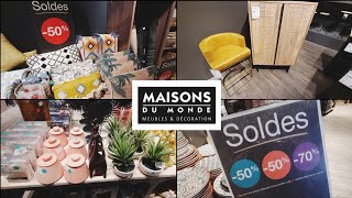 🛋🔥MAISONS DU MONDE SOLDES DU 50 amp 70 [upl. by Norud]