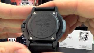 Luminox 3001BO Original Navy Seals Watch Review by Valencia Time Center [upl. by Bohannon135]