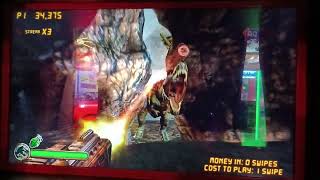 Playing Jurassic Park arcade level 1 no damage [upl. by Nioe]