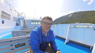 vlog  BC Ferries Inside Passage  Northern Expedition  2024 [upl. by Etneciv]