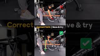 gym 🔥SingleArm Dumbbell Row Perfect Your Form and Avoid Common Mistakes [upl. by Cody272]