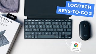 Logitech KeysToGo 2 Ultra Thin amp Light Keyboard That Works With Chromebooks [upl. by Pournaras]