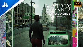 EXPLORANDO LA CIUDAD  The Matrix Awakens An Unreal Engine 5 Experience PS5 4K [upl. by Knobloch326]