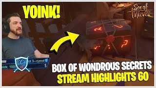 BOX OF WONDROUS SECRETS amp ASHEN ATHENA CHEST  Sea of Thieves  Pace22 Stream Highlights 60 [upl. by Wieren]