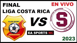 🔴Herediano vs Deportivo Saprissa en vivo  Final  Liga Apertura Costa Rica [upl. by Uball198]