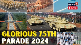 Republic Day Parade News LIVE  Best Moments Of The 75th Republic Day Parade LIVE  PM Modi  N18L [upl. by Inesita456]