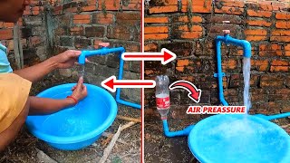 Easy DIY Fixing Water Pump With PVC Pips for Increase Water Pressure [upl. by Peri]