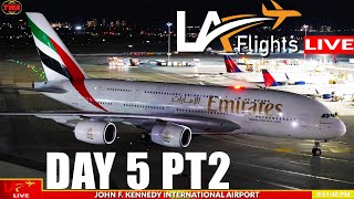 🔴LIVE JFK AIRPORT ACTION  John F Kennedy International  Live Plane Spotting [upl. by Alah]