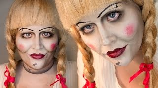 Annabelle Makeup Tutorial THE CONJURING [upl. by Bolton]