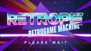 Retro Machine splash screen 30 sec [upl. by Ahtnamys540]